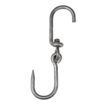 GANCHO GIRATORIO 23 CMS ACERO
