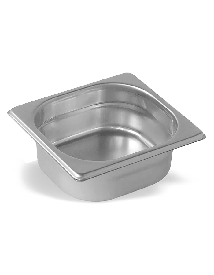 Azafate gn 1-6 acero inox 17.6 x 16 AZAFATE EN ACERO 1/6 - Image 1