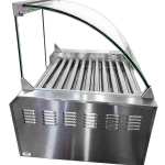 ASADOR DE SALCHICHAS PARA HOT DOG DE 11 RODILLOS CON CALENTADOR