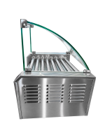 ASADOR DE SALCHICHAS PARA HOT DOG DE 9 RODILLOS CON CALENTADOR - Image 3