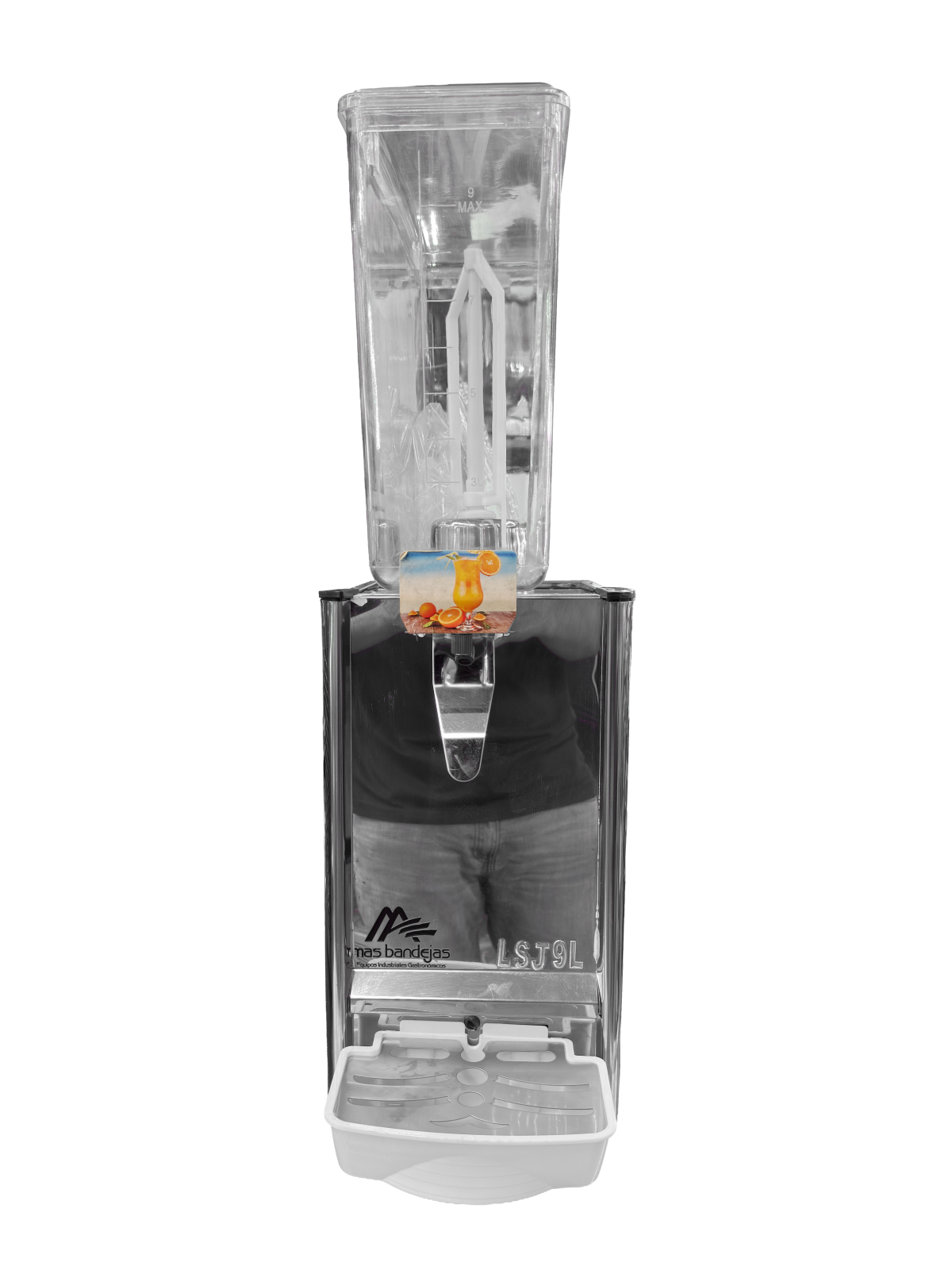DISPENSADOR DE JUGO DE 1 TANQUE DE 9 LITROS - Image 2