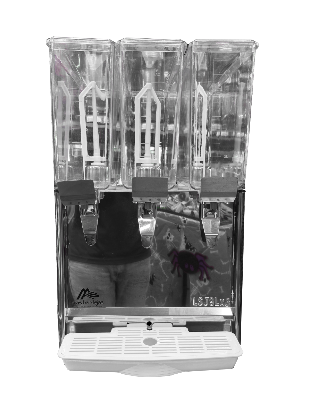 DISPENSADOR DE JUGOS DE 3 TANQUES DE 9 LITROS - Image 2
