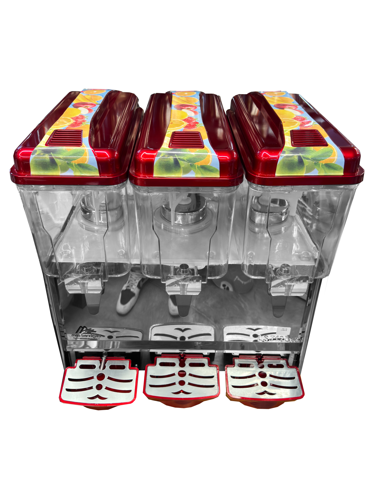 DISPENSADOR DE JUGOS JN DE 3 TANQUES DE 12 LITROS - Image 5